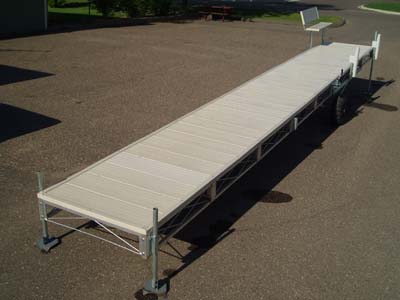 Aluminum Docks | Aluminum Roll-In-Docks | VE-VE Inc.