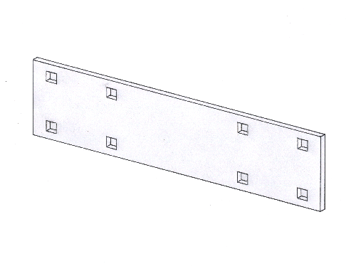 D-485; Section Tie Plate.