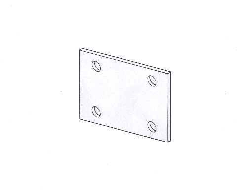 D-483; Backing Plate.