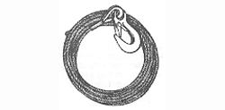 W-30; 30 ft. Winch Cable