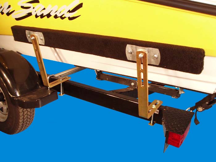 Boat Trailer Bunk Guide-Ons, T-948; 4' Bunks model, Photo