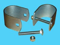 D-639; 1 Pr. Stabilizer Pipe Clamps, ( For 2" Pipe )