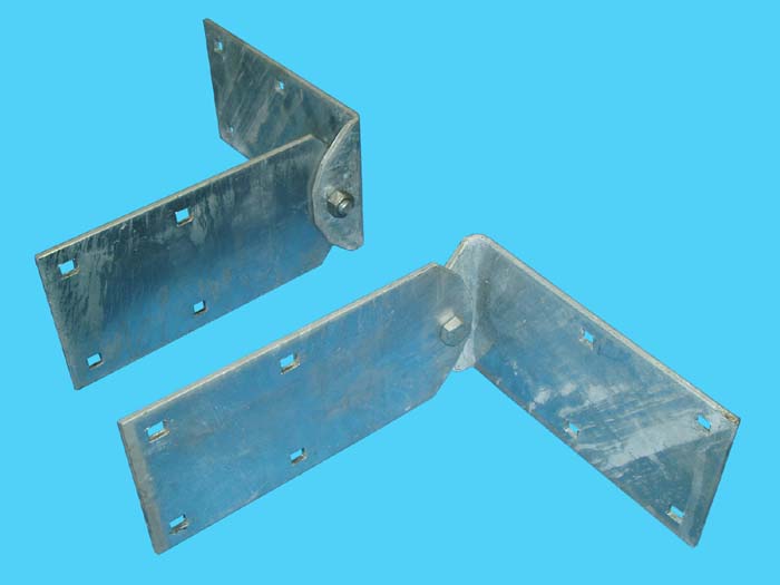 D3-480-2A; T-Layout Ramp Hinge Kit (connected)