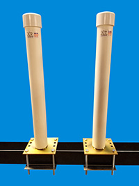 Post Guide-Ons, T-922; 22" Tall ( 1 PAIR )