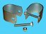 D-631; 1 Pr. Stabilizer Pipe Clamps, ( For 1-1/4" Pipe )